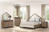 Furniture of America Lyris Rustic Oak Transitional Nightstand Model FM7417AK-N