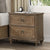Furniture of America Lyris Rustic Oak Transitional Nightstand Model FM7417AK-N