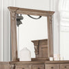 Furniture of America Seven Oaks Weathered Oak Transitional Mirror Model FM7418AK-M