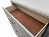 Furniture of America Basilone Rustic White Transitional Chest Model FM7440WH-C