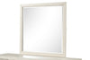 Furniture of America Isadore Antique White Transitional Mirror Model FM7700WH-M