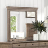 Furniture of America Sheringham Weathered Gray Transitional Mirror Model FM7701BR-M