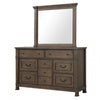 Furniture of America Huddersfield Dark Walnut Transitional Dresser Model FM7702DB-D
