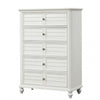 Furniture of America Whitehaven Antique White Transitional/Coastal Chest Model FM7708WH-C