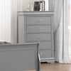 Furniture of America Louis Philippe Gray Transitional Chest Model FM7866GY-C