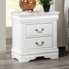 Furniture of America Louis Philippe White Transitional Night Stand Model FM7866WH-N