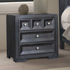 Furniture of America Hatton Cross Weathered Black Modern Classic Nightstand Model FM79011BK-N
