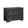 Furniture of America Hatton Cross Weathered Black Modern Classic Oversized Nightstand Model FM79011BK-N2