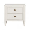 Furniture of America Altamira White Modern French Nightstand Model FM79012WH-N