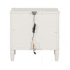 Furniture of America Altamira White Modern French Nightstand Model FM79012WH-N