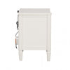 Furniture of America Altamira White Modern French Nightstand Model FM79012WH-N