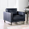 Furniture of America Mezzanotte Midnight Blue Contemporary Chair Model FM90000-CH-PK