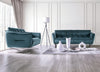 Furniture of America Civellutino Teal Contemporary Chair Model FM90004TL-CH-PK