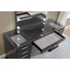 Furniture of America Valentina Obsidian Gray Glam Vanity Set Model FOA-DK5682DG-PK
