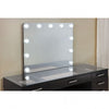 Furniture of America Valentina Obsidian Gray Glam Vanity Set Model FOA-DK5682DG-PK