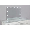 Furniture of America Valentina Luminous White Glam Vanity Set Model FOA-DK5682WH-PK