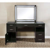 Furniture of America Vickie Obsidian Gray Glam Vanity Set Model FOA-DK5684DG-PK