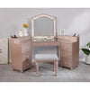 Furniture of America Tracie Tiffany Blush Glam Vanity Set Model FOA-DK5686PK-PK