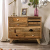 Furniture of America Blanchefleur Weathered Light Natural Tone Rustic Chest Model FOA51009