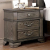 Furniture of America Pamphilos Gray Traditional Night Stand Model FOA7144GY-N