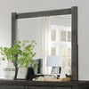 Furniture of America Regensburg Dark Gray Rustic Mirror Model FOA7169M