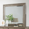 Furniture of America Anneke Wire-Brushed Warm Gray Transitional Mirror Model FOA7173M