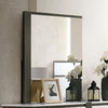 Furniture of America Birsfelden White/Metallic Gray Contemporary Mirror Model FOA7225WH-M
