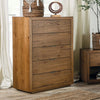 Furniture of America Leirvik Light Walnut Transitional Chest Model FOA7460WN-C