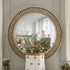 Furniture of America Jakarta Antique White Transitional Mirror Model FOA7882M