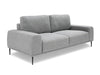 Divani Casa Fonda Modern Grey Fabric Sofa Model VGMB-2123-SOFA-GRY