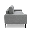 Divani Casa Fonda Modern Grey Fabric Sofa Model VGMB-2123-SOFA-GRY