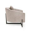 Modrest Forbis Contemporary Light Grey Fabric Accent Chair Model VGCSFORBIS-LGB-CH