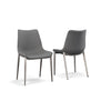 Modrest Frasier Modern Grey Eco Leather Dining Chair (Set Of 2) Model VGHR3505-GRY