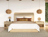Modrest Gavin Modern Natural Ash & Rattan Bed Model VGVC-BD2411-BED-NAT