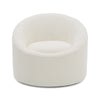 Modrest Frontier Glam White Fabric Accent Chair Model VGOD-ZW-993-WHT-CH