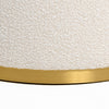 Divani Casa Frontier Glam Beige Fabric Curved Sectional Sofa With Beige Pillows Model VGOD-ZW-943-BGE2-SECT