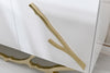 Modrest Legend Modern White & Gold Buffet Model VGVCG8111-WHTGLD