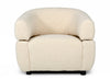 Divani Casa Gannet Glam Beige Fabric Chair Model VGODZW-992