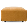 Divani Casa Gene Modern Ochre Fabric Modular Ottoman Model VGSX-F6062-OT-OCHRE