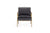 Modrest Gibbons Modern Grey Velvet & Forged Gold Accent Chair Model VGMY-2721-GRY