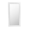 Modrest Glinda Modern Pearl White Floor Mirror Model VGHB429G2-WHT