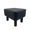 Furniture of America Vale Black Contemporary Footstool (2/Ctn) Model GM-5011-2PK