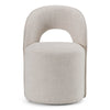 Modrest Gordon Modern Cream Fabric Swivel Dining Chair Model VGKK-KF-Y2176-CRM