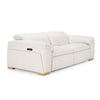 Divani Casa Gregory Modern Off White Leather Sofa With 2 Recliners Model VGKV-KM.6368-SOFA-OFF