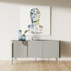 Modrest Hadley Matte Grey Buffet Model VGGM-B-CASTA-BT