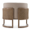 Modrest Haney Modern Grey Fabric & Grey Oak & Rattan Accent Chair Model VGMF-L3160-GRY