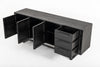 Modrest Hardy Modern Black Acacia Buffet Model VGLBTHER-SB190