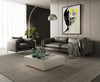 Divani Casa Harvest Modern Grey Full Leather Sofa Set Model VGKKKF2627-L2925-SET