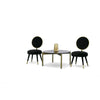 Modrest Haswell Glam Black Velvet Accent Chair (Set Of Two) Model VGMFMC-479-BLK-CH