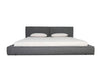 Modrest Haven Queen Modern Grey Fabric Bed Model VGBBCH-DW160-A-BED-Q